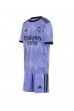 Fotbalové Dres Real Madrid Antonio Rudiger #22 Dětské Venkovní Oblečení 2022-23 Krátký Rukáv (+ trenýrky)